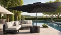 Patio Umbrella stands and bases for stability