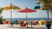 Trends in colors and patterns for patio umbrellas