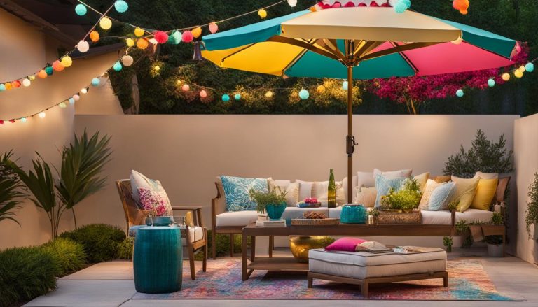 Personalizing your patio umbrella with accessories