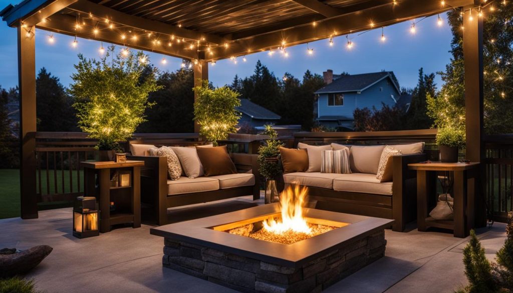 outdoor entertaining with patio covers
